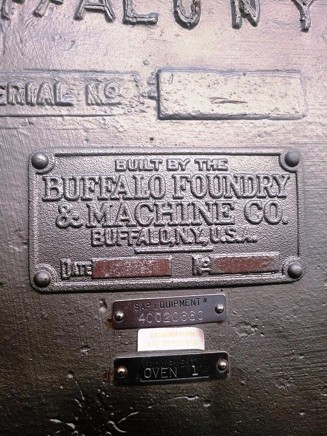 Used BUFLOVAK SHELF DRYING OVEN