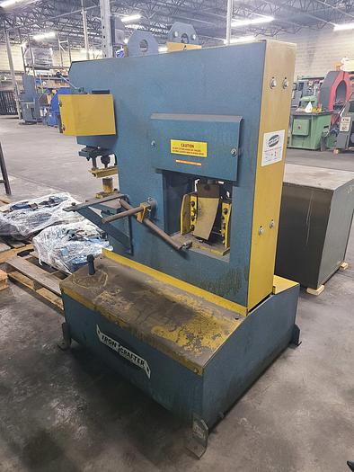 Used 40 TON IRON CRAFTER HYDRAULIC IRONWORKER