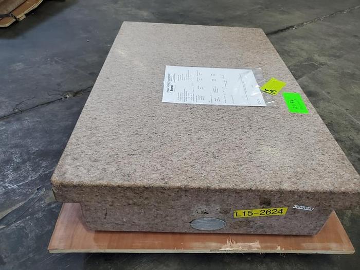 Used PINK GRANITE SURFACE PLATE