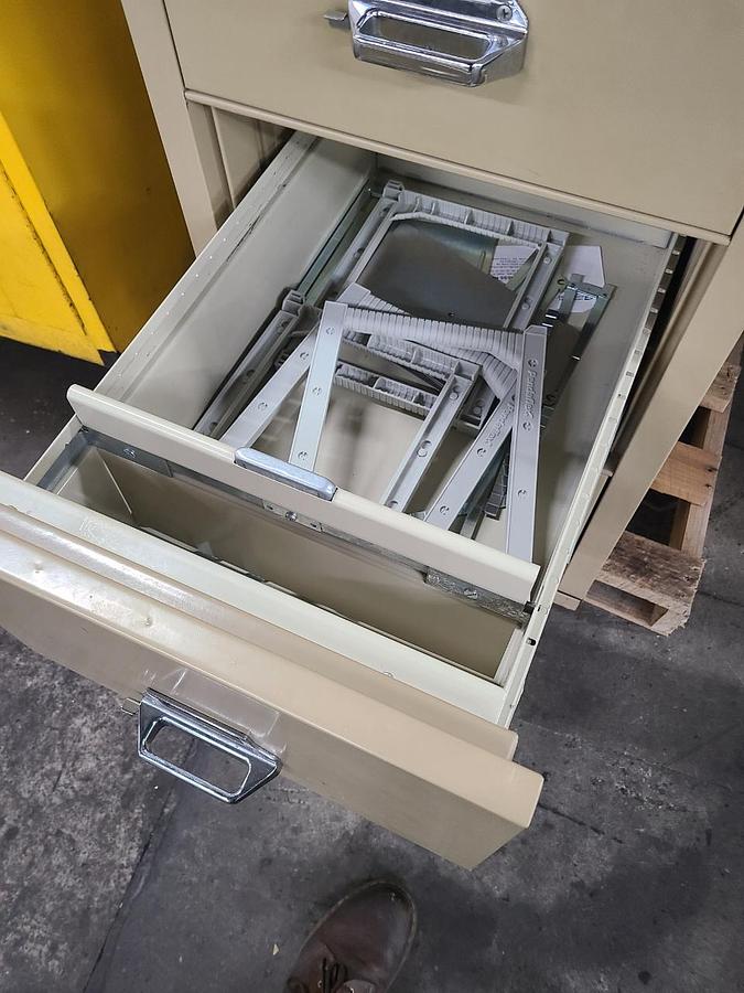 Used FIRE KING FLINING CABINET