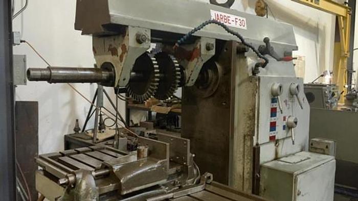 Used Jarbe Universal Milling Machine with Digital Readout