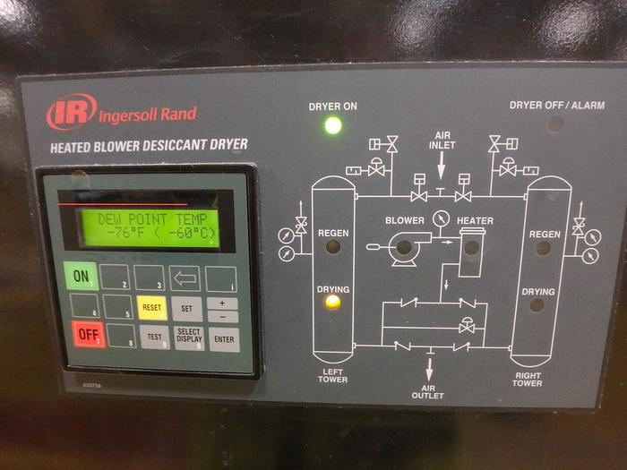 Used Ingersoll Rand Heated Blower Desiccant Air Dryer