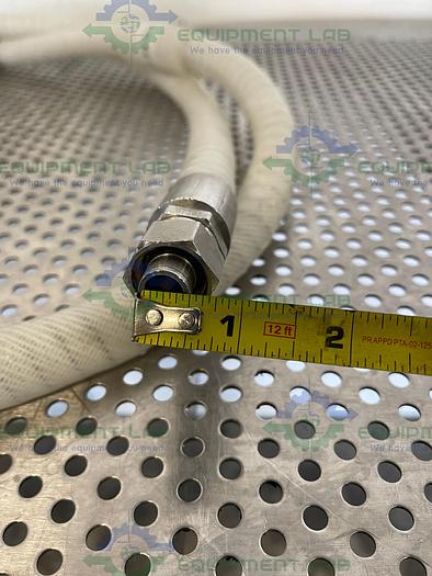 Used Saint Gobain  STHT-W-0500 72" Silicone Hose w/ 3/4" NPT Fitting