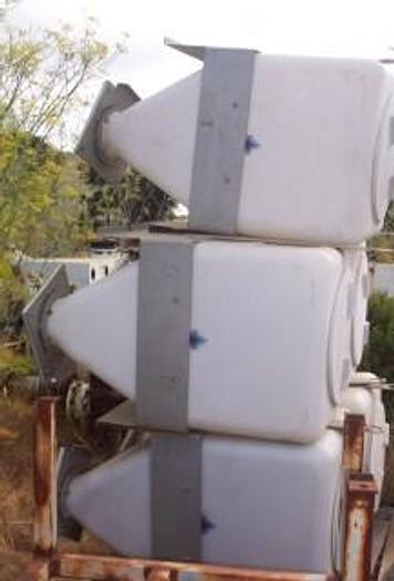 Used Hopper, 5 CF, 20" X 20", Plastic, #S731919