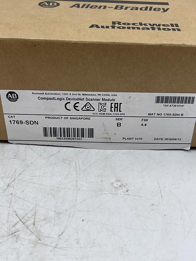 Allen-Bradley 1769-SDN SER B FW 4.4