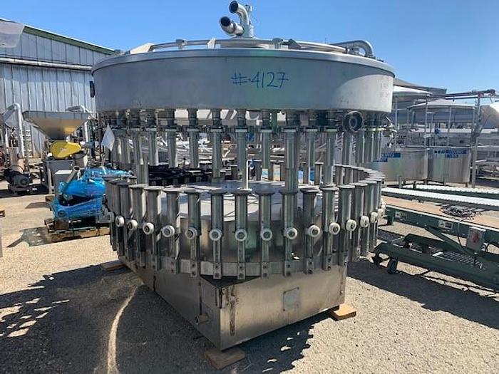 Used Cobert 48 Head Rotary Low Vacuum Filler Olimpia