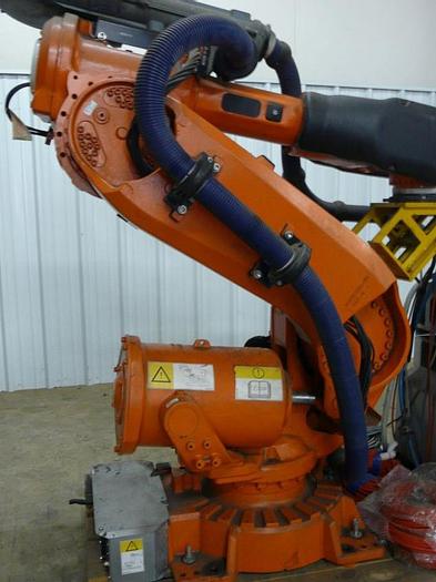 Used ABB IRB 6640-235/2.55 CNC 6 AXIS ROBOT WITH IRC 5 CONTROLLER