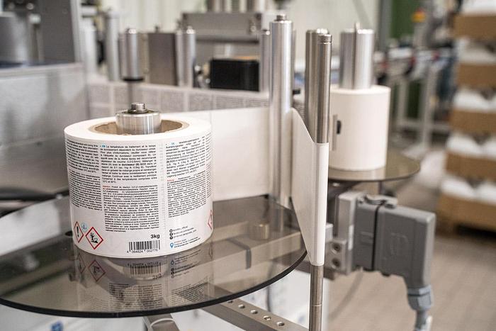 2020 b+b Automation FM-DS eco Fully automatic labeling machine