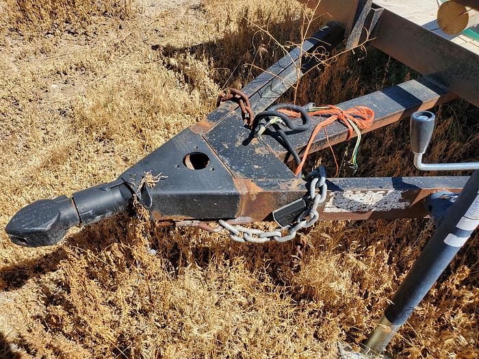 Used 16' Flatbed Equipment Trailer