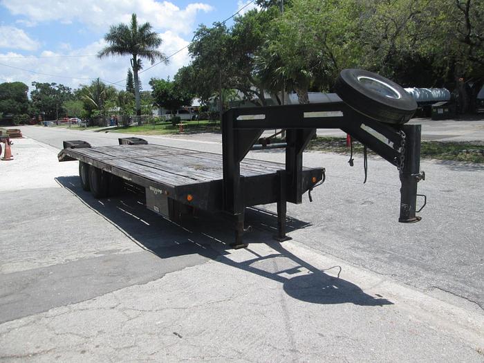 Used 28' Anderson Gooseneck Trailer