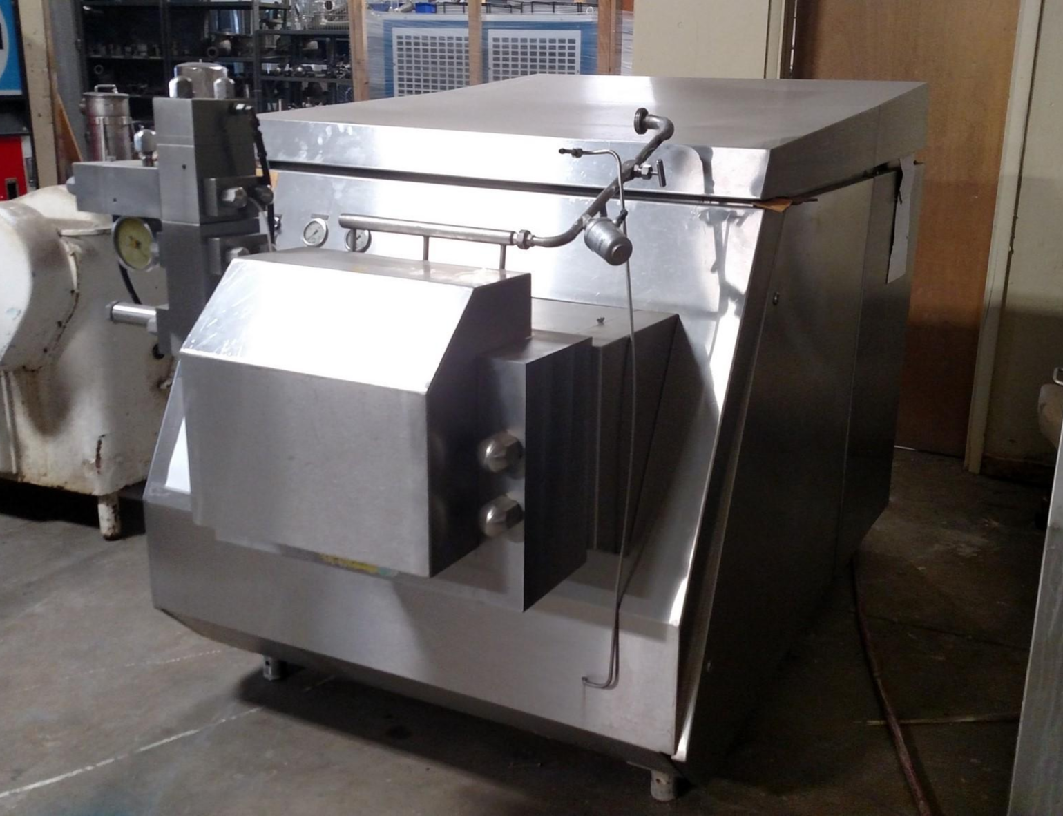 Refurbished SPX APV Gaulin Model G904.3B Homogenizer for Sale at...