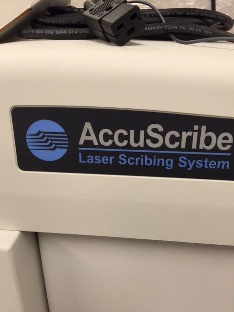 Used Newwave Research Accuscribe 2150 Laser Scribe System - Auto production model