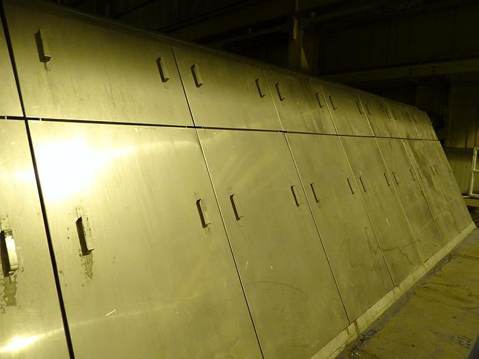 Used DORR-OLIVER VALMET FILTER DISK SAVALL STAINLESS STEEL LOW USE