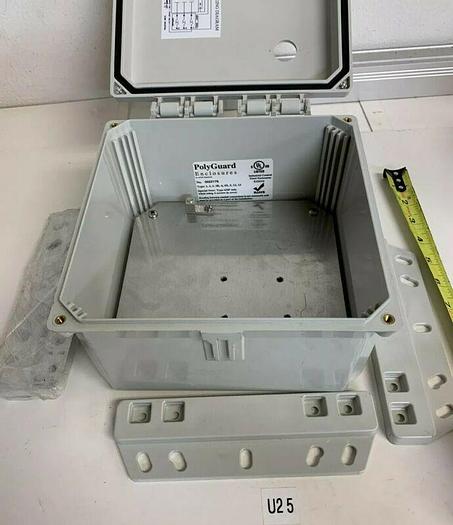 Used Industrial Control Poly Enclosure 9x9x4 Fast Shipping ~Warranty~