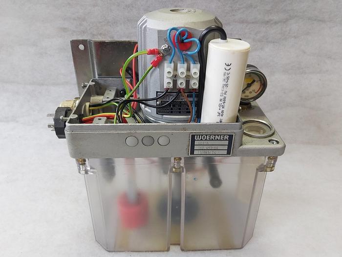 Gebraucht Zentralschmierung, Ölpumpe, GEI-A, Woerner,  gebraucht