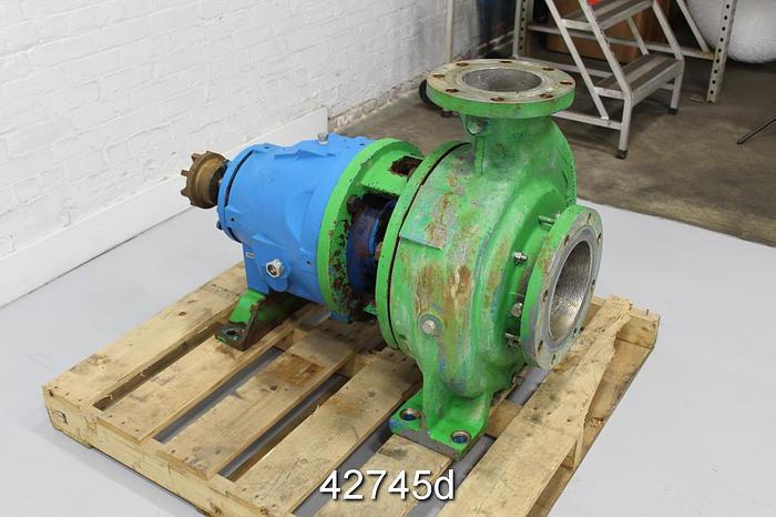 Used Goulds 3175 6x8x14 Pump, CF8M Casing #42745