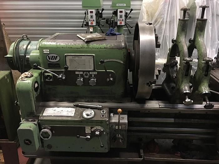 Gebruikt VDF V6 800 x 6000 draaibank