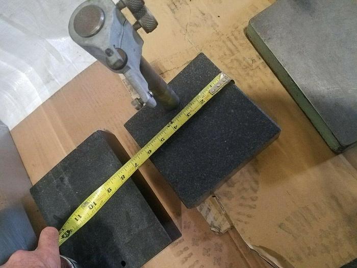 Used THREE Granite Gage Gauge Stands with Columns ONE PRICE!!