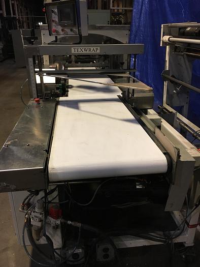 Used TEXWRAP MODEL 2202 S/S SIDE SEALER AND SHRINK WRAP TUNNEL