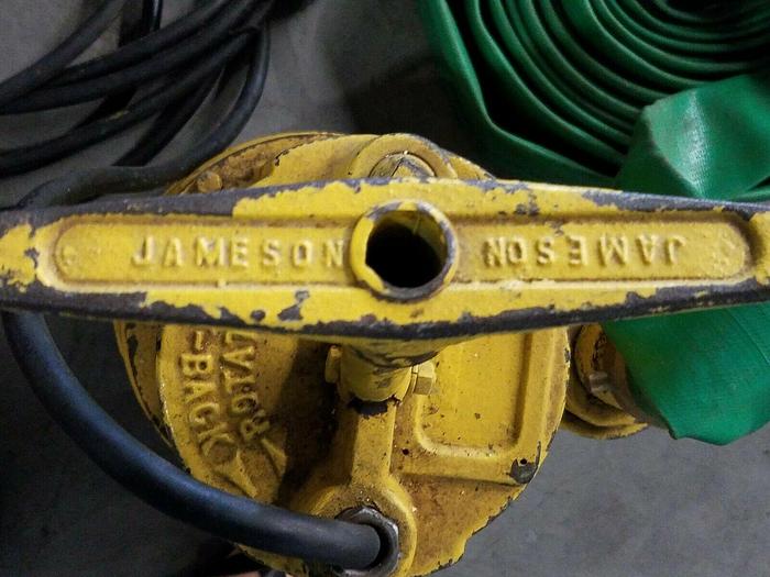 Used Jameson 10,000 GPH High Output Industrial Water Pump with 2" hose 110V