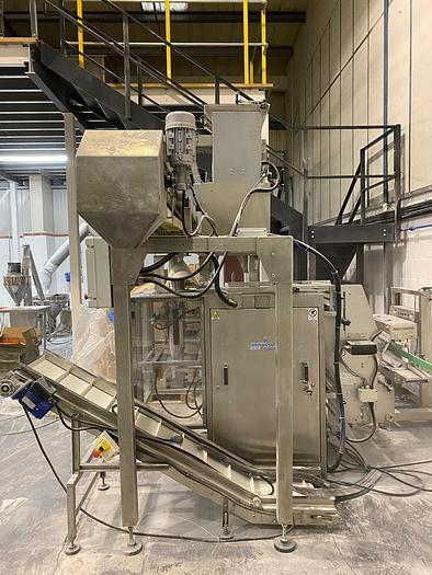 Used Mondial Pack  MV007 vertical form, fill and seal bagging machine