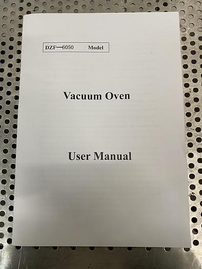 Used 2019 HFS DZF-6050 1.9 CuFt Vacuum Oven Temperature Range 18 to 212° F 110V