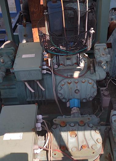 Used Chłodniczy zestaw 4-sprężarkowy (freonowy) ze sterownią