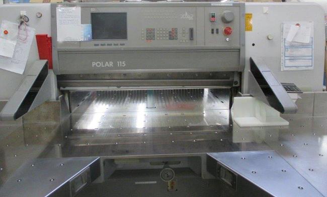 Used Polar Mohr 115 ED cutting line 1998
