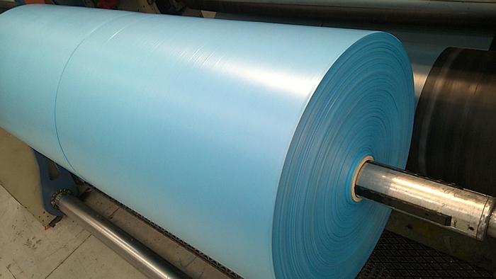 Used KIEFEL COMPEX 80SA/27D Monolayer blown film complete line for LDPE and HDPE