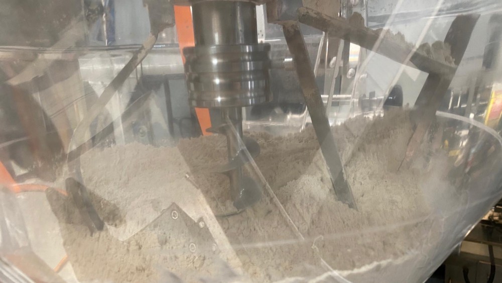 Used Powder weighing and packing line from Kopas