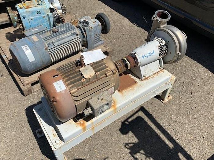 Used Tri-Clover 3" x 6" Centrifugal Pump