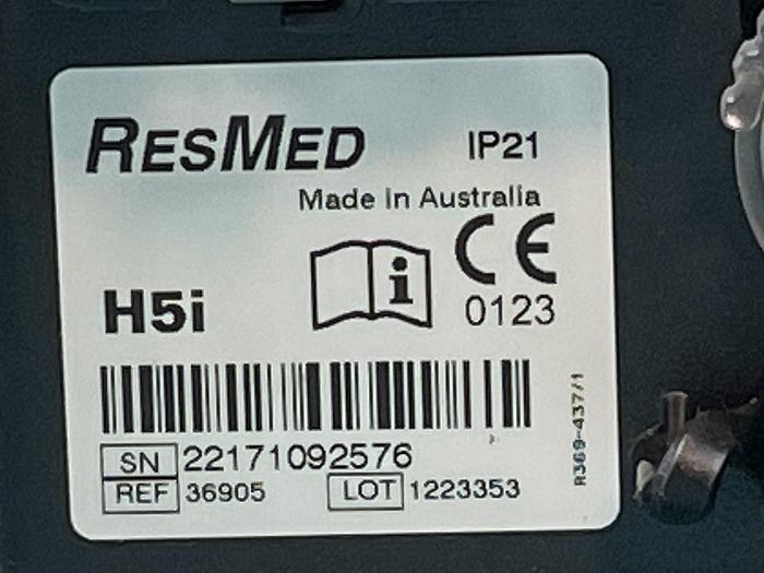 D'occasion ResMed S9 Escape CPAP mit EPR und H5i Warmluftbefeuchter