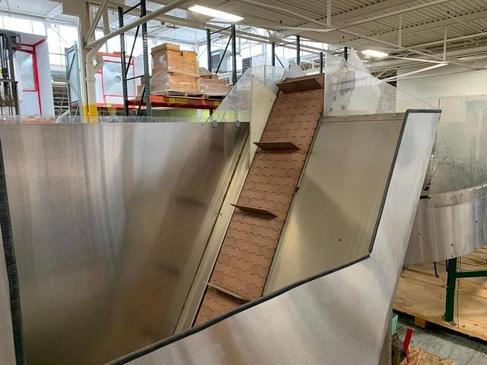 Used Accutek 50-BOA bulk bottle unscrambler