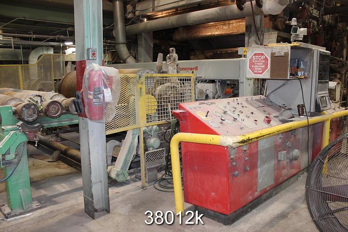 Used Beloit Tissue Machine 100" Web 96" Trim, 4000FPM, 75 TPD #38012