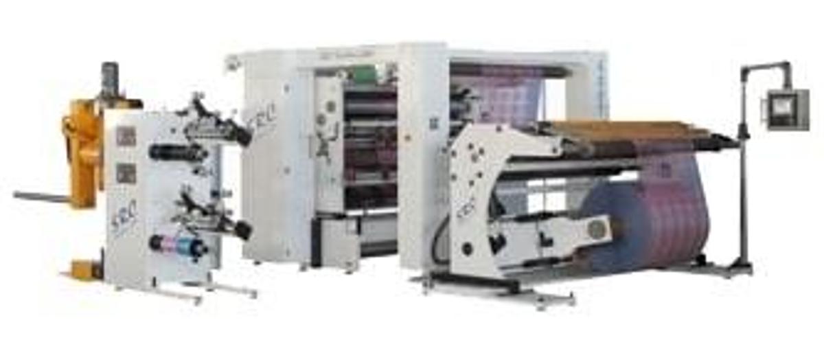 Used 63" WIDE SRC SYSTEMS 600 DUPLEX TURRET SLITTER REWINDER