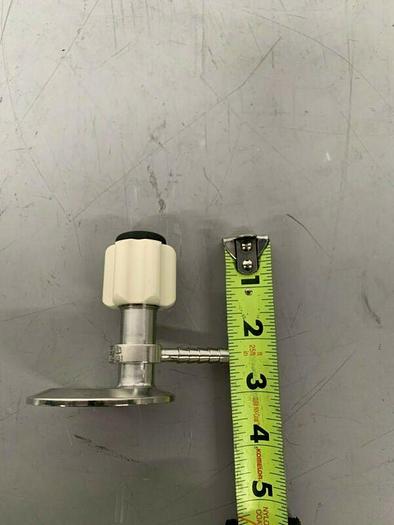 Used ITT Pure-Flo 316L Sample Valve w/ 2.5" Inlet & 1/4" Outlet