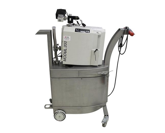 Used Inficon MODUL 200 LEYBOLD PORTABLE HELIUM LEAK DETECTOR 206000...