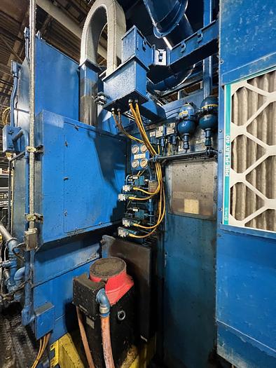 Used SAGINAW MACHINE SYSTEMS TWIN SPINDLE VERTICAL CNC TURNING CENTER