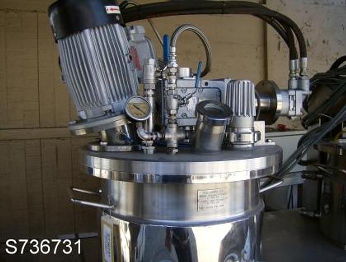 Used Mixer, Planetary, Fillworth, 7 Gallon, 316L S/st, Jkt, 2 Can Sys, #S736731