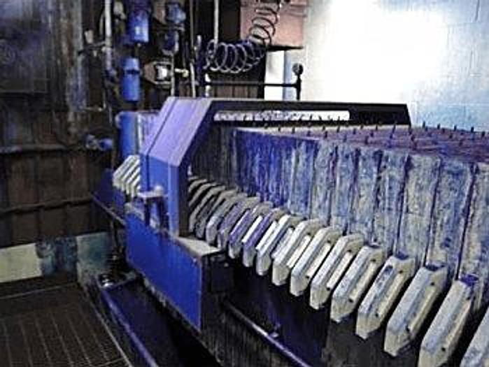 Used 75 CU. FT. FILTER PRESS – POLYPRO. – 1200 MM – AUTOMATIC CLOSURE