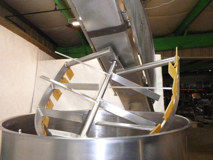 Used Lee Industries Kettle w/Dual Motion Scrape Surface Agitation; Md#150D9MT; Built 2015