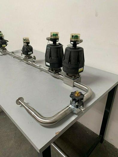 Used 3 ITT Pure-Flo 1.5" A217 Diaphragm Actuators & 2 1" A290 Diaphragm Actuators