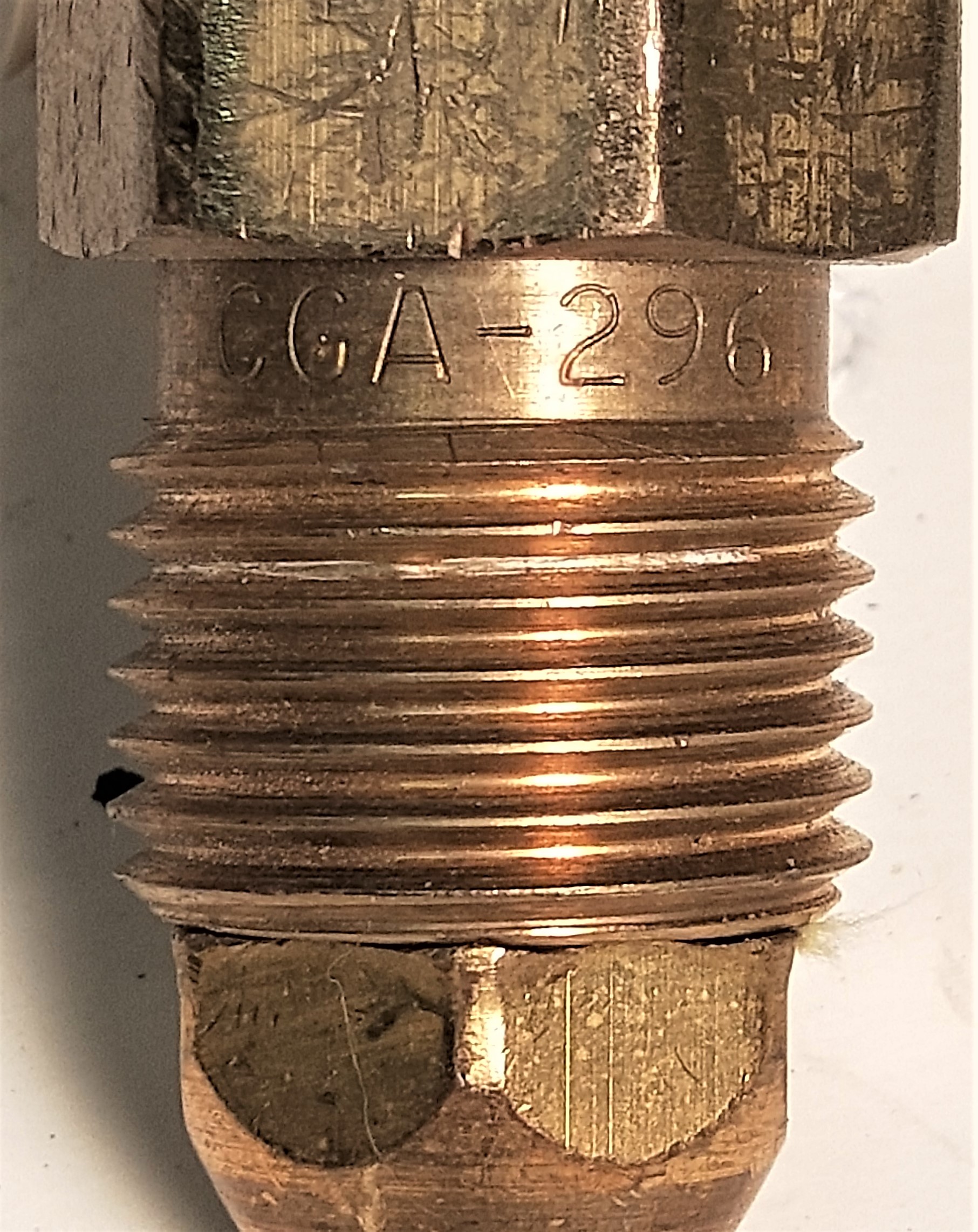 Used Victor SR-201 Acetylene Gas Regulator - CGA 296