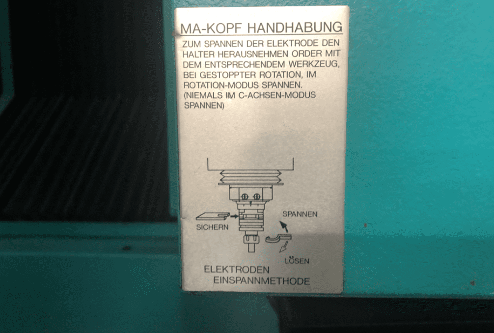 Used Makino EDNC-43 - Vertical machining centre - 1997