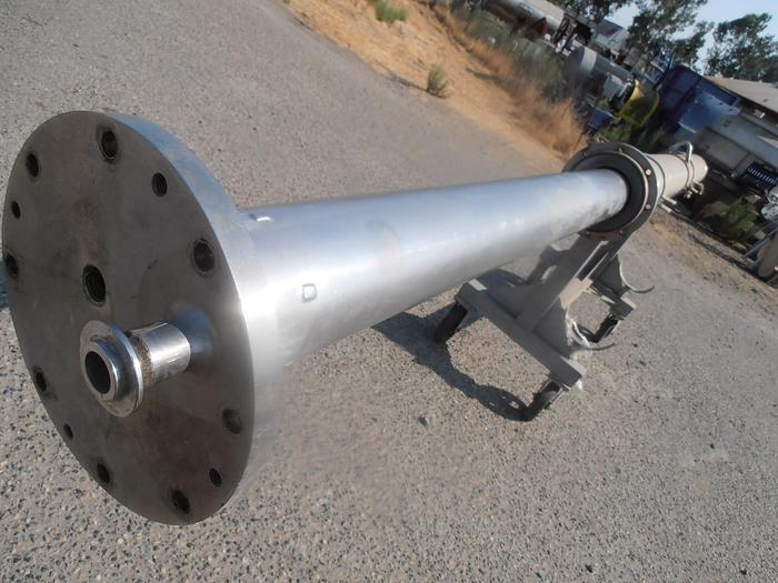 Used Evaporator, Thin Film, 26 SF, S/st, Groen, Mdl E-696 #L741305