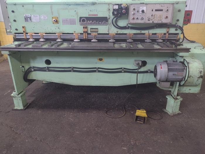Used Amada 6.5' x 3/16" Mechanical Power Shear M-2045