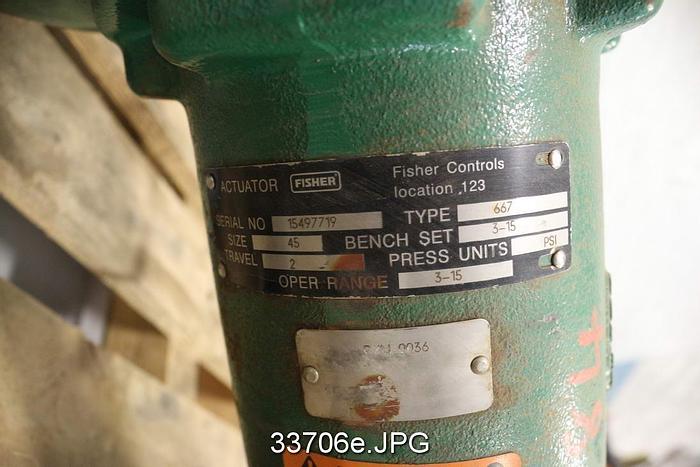 Used Fisher Thermocompressor, 3x3x2.5 #33706