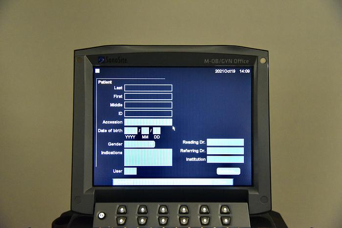 Used Sonosite M-Turbo Portable Ultrasound Machine with Mini-Dock M-Series, P08189-81, P10401-02