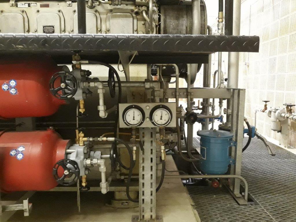 Used DEUTZ BV9M628 / SIEMENS GEN.SET 2200 KVA