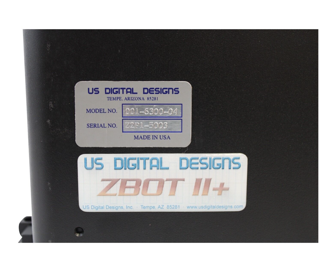 GASONICS L3510 WAFER ZBOT ROBOT BROOKS US DIGITAL DESIGN ZBOT Z-BOT2 001-6300-04